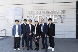 Partnership representatives at the University of Sydney.